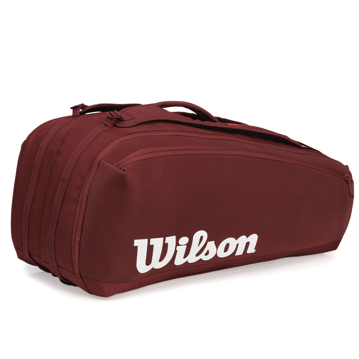 Raqueteira Wilson Defyer Redline V1 X9 Bordô